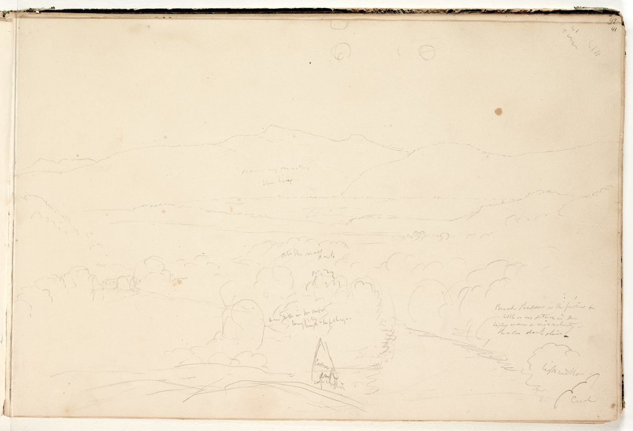 Táj, 1832 alkotó: Thomas Cole