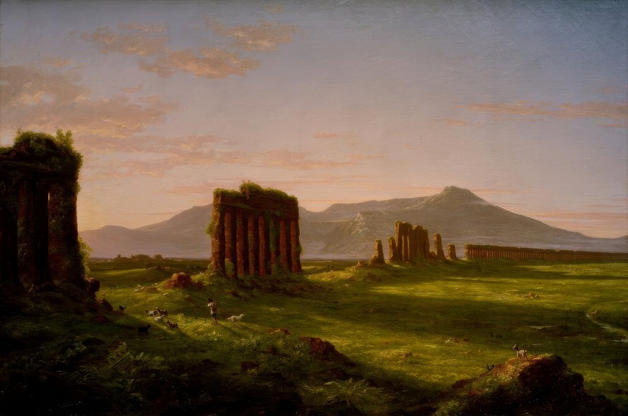római Campagna alkotó: Thomas Cole