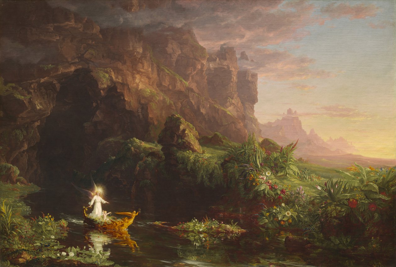 Az életút: Gyermekkor, 1842 alkotó: Thomas Cole