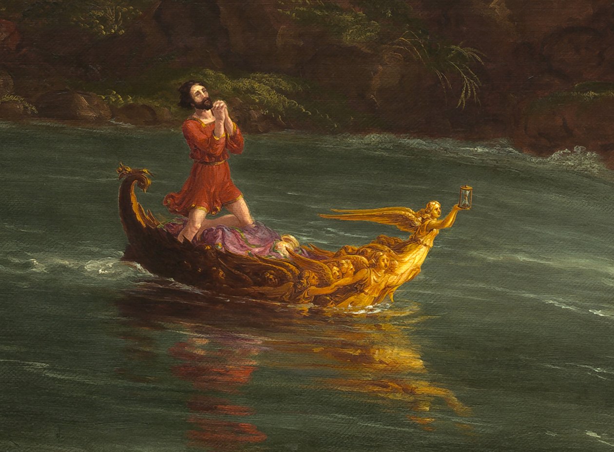 Az életút: Férfiasság (részlet) 1842 alkotó: Thomas Cole