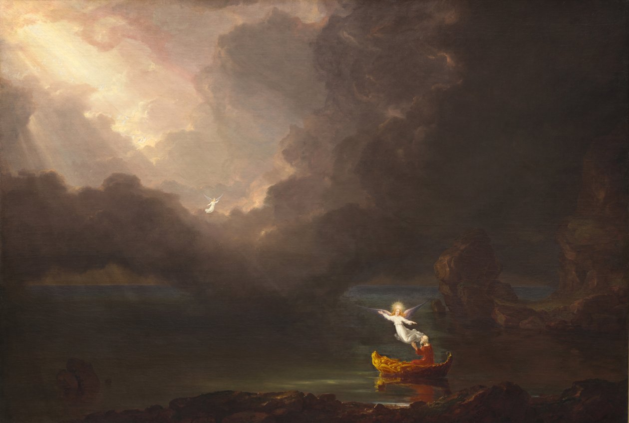 Az életút: Öregség, 1842 alkotó: Thomas Cole
