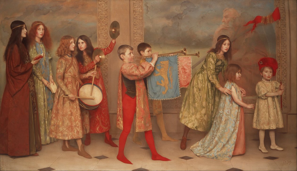 Gyermekkori lapozás alkotó: Thomas Cooper Gotch