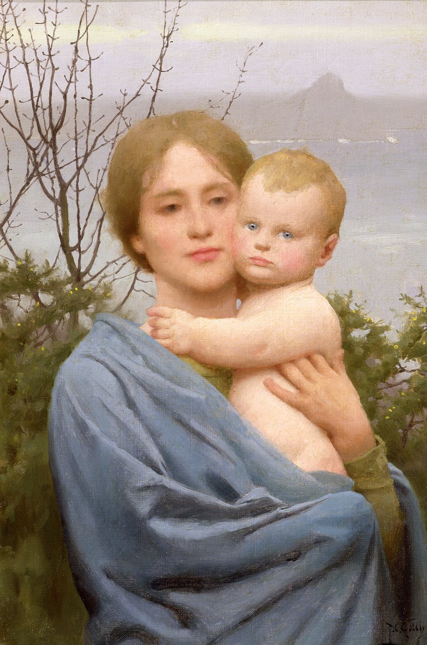 Hegyi Madonna alkotó: Thomas Cooper Gotch