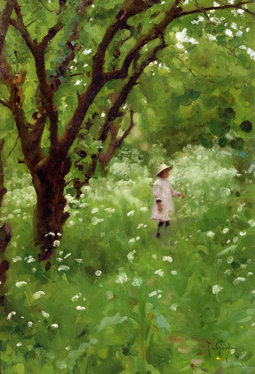 A gyümölcsöskert alkotó: Thomas Cooper Gotch