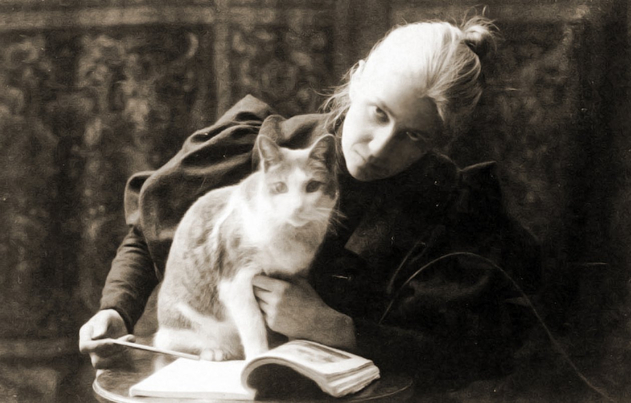 Amelia Van Buren portréja, 1889 (szépia fotó) alkotó: Thomas Eakins