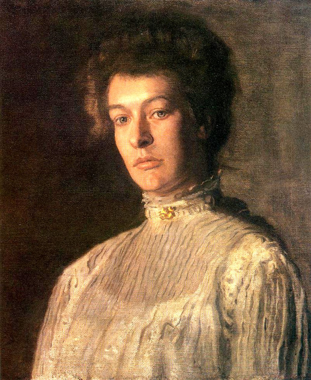 Kern Dodge asszony (Helen Peterson Greene) portréja, 1904 alkotó: Thomas Eakins