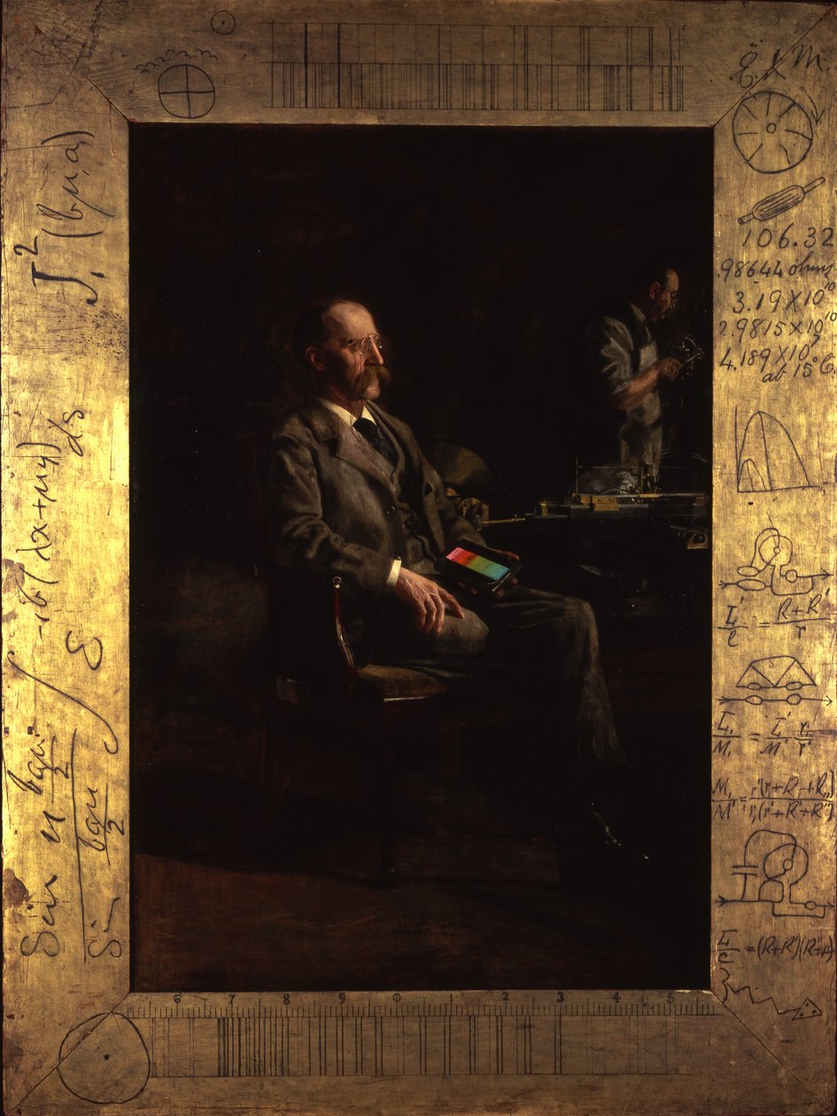 Henry A. Rowland professzor, 1897 alkotó: Thomas Eakins