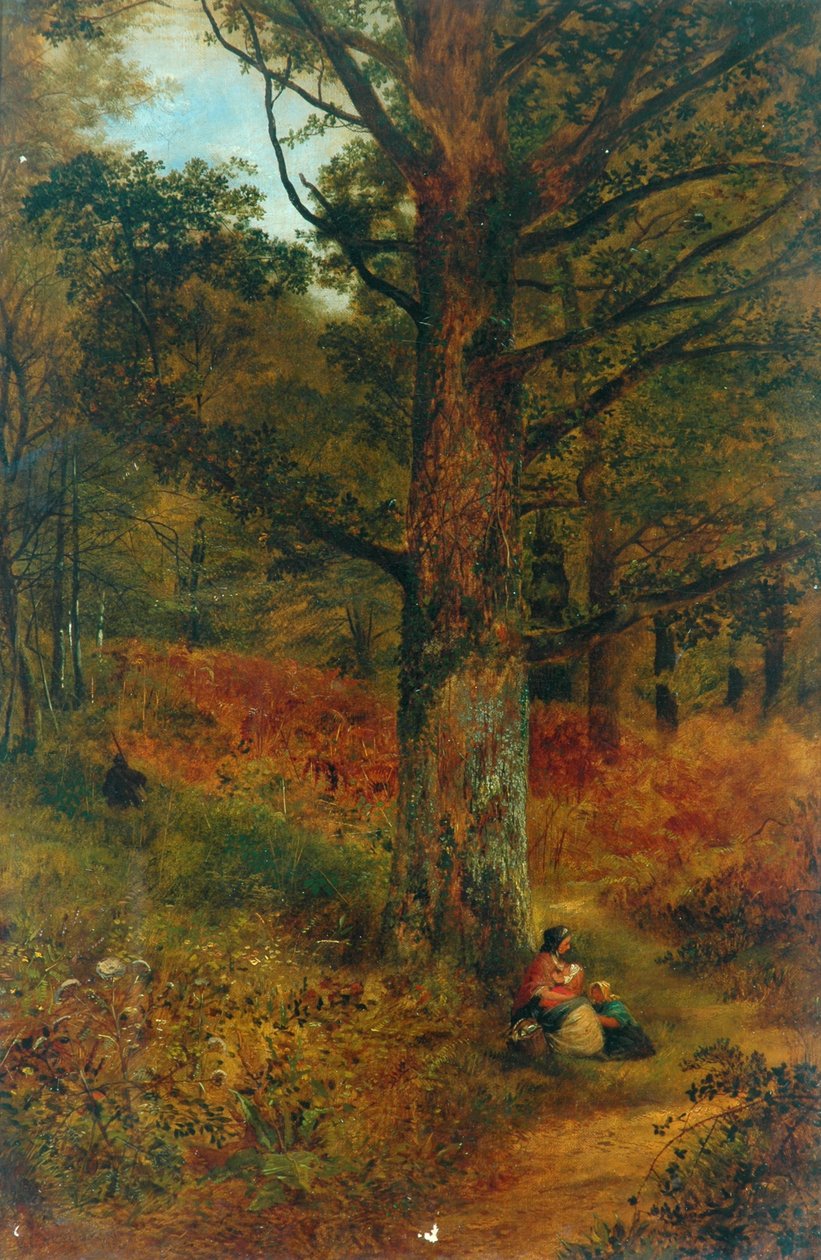 Út az erdőn át, 1857 alkotó: Thomas Creswick