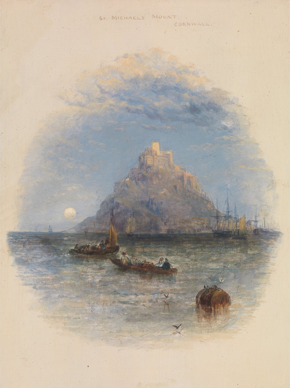 St. Michaels -hegy, Cornwall alkotó: Thomas Creswick