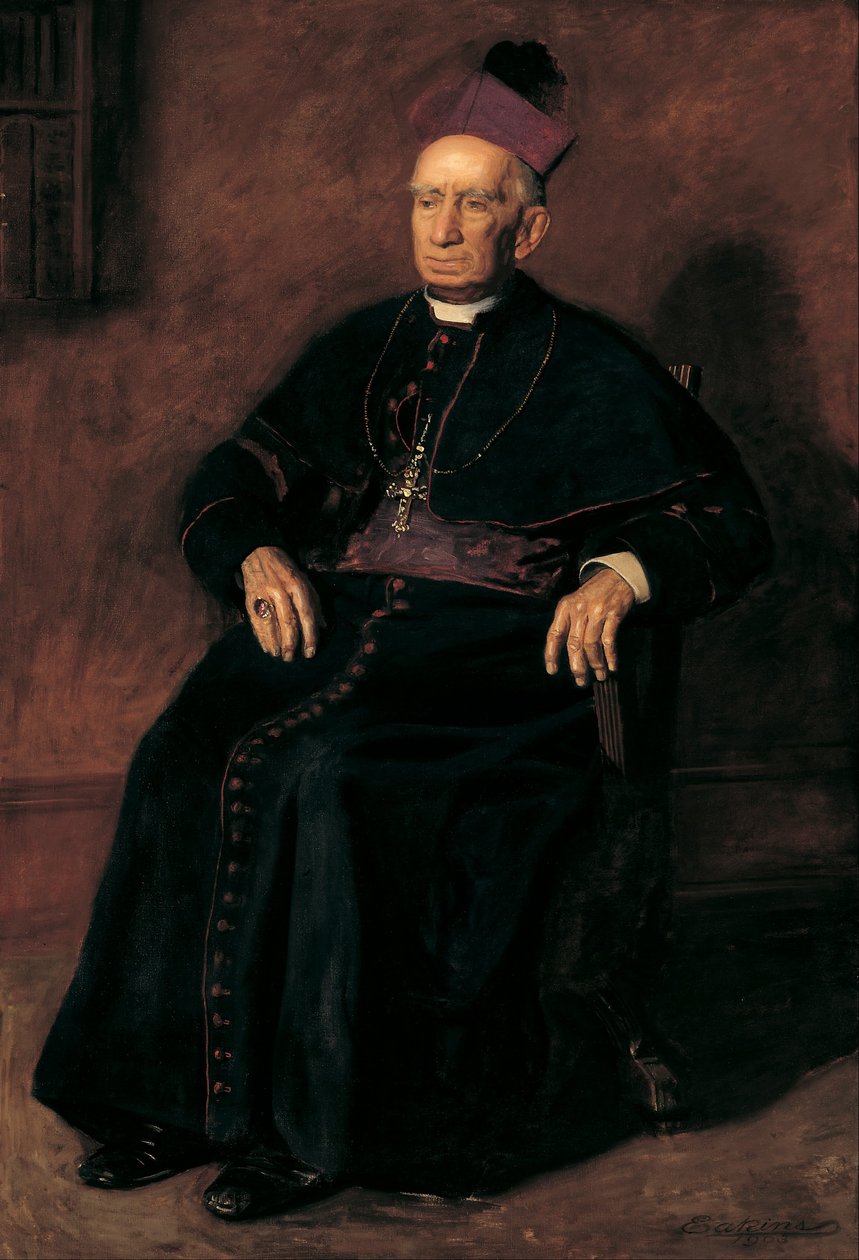 William Henry Elder érsek alkotó: Thomas Eakins