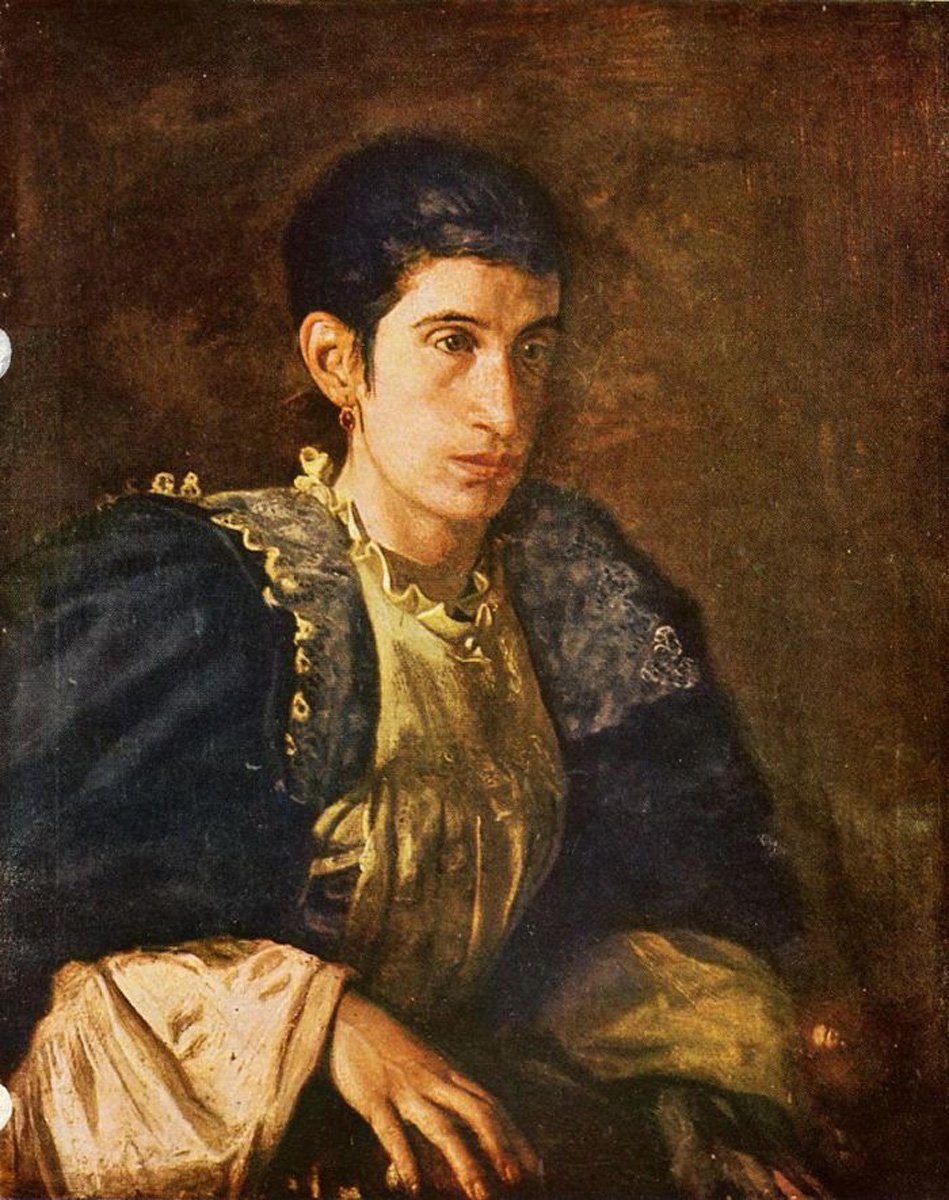 Lady Gomez dArza alkotó: Thomas Eakins