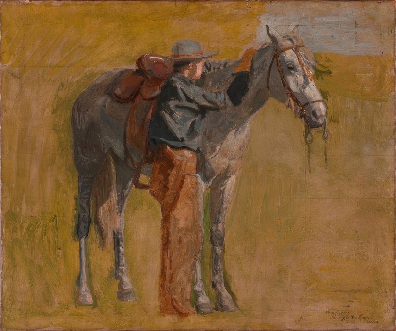 Th. Eakins, Cowboy (tanulmány) alkotó: Thomas Eakins