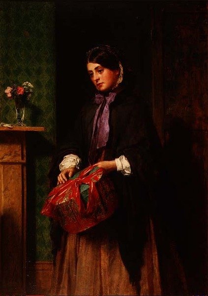 Kate Nickleby alkotó: Thomas Faed