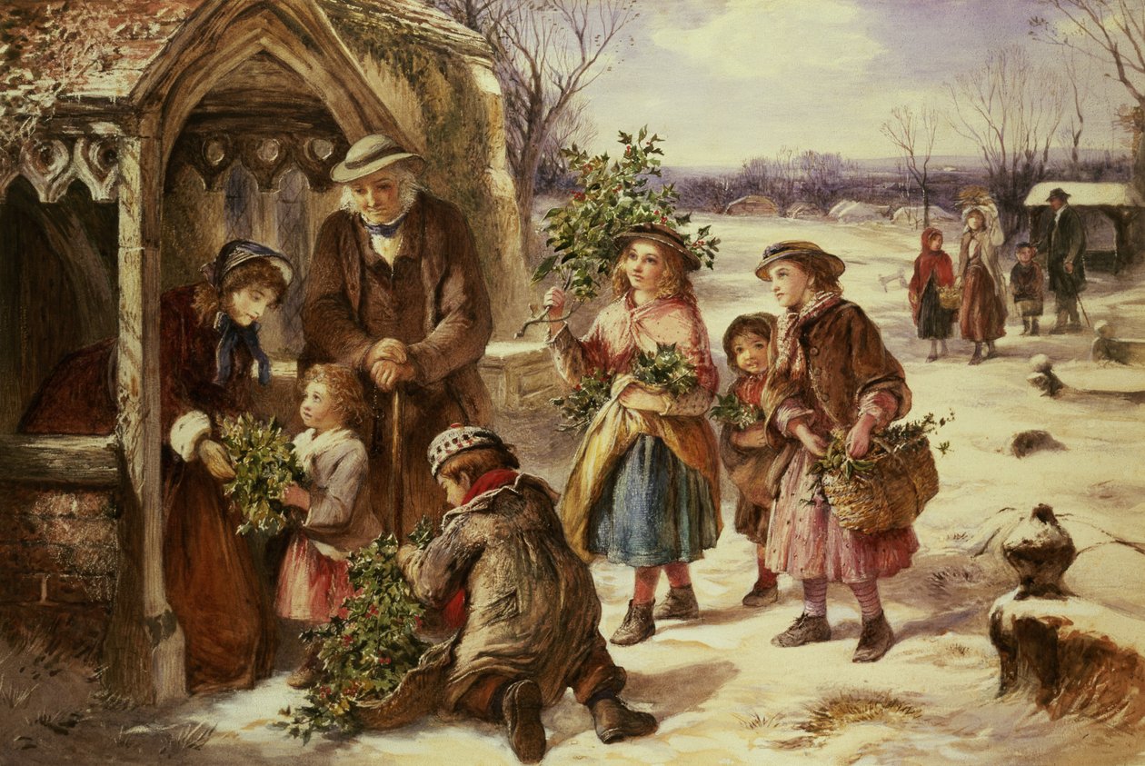 Karácsony reggelén, 1865 alkotó: Thomas Falcon Marshall