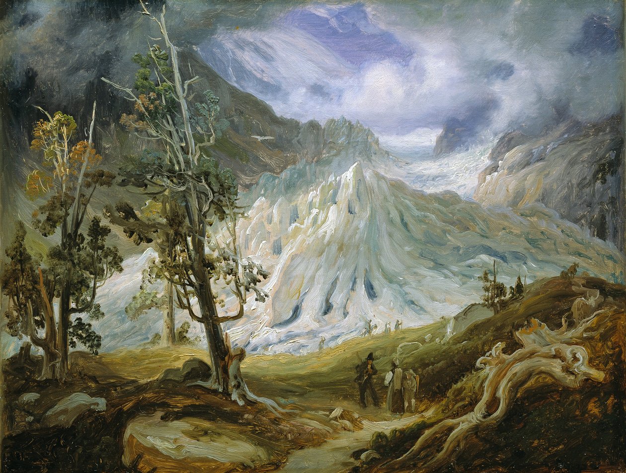 A Grindelwaldgletscher alkotó: Thomas Fearnley
