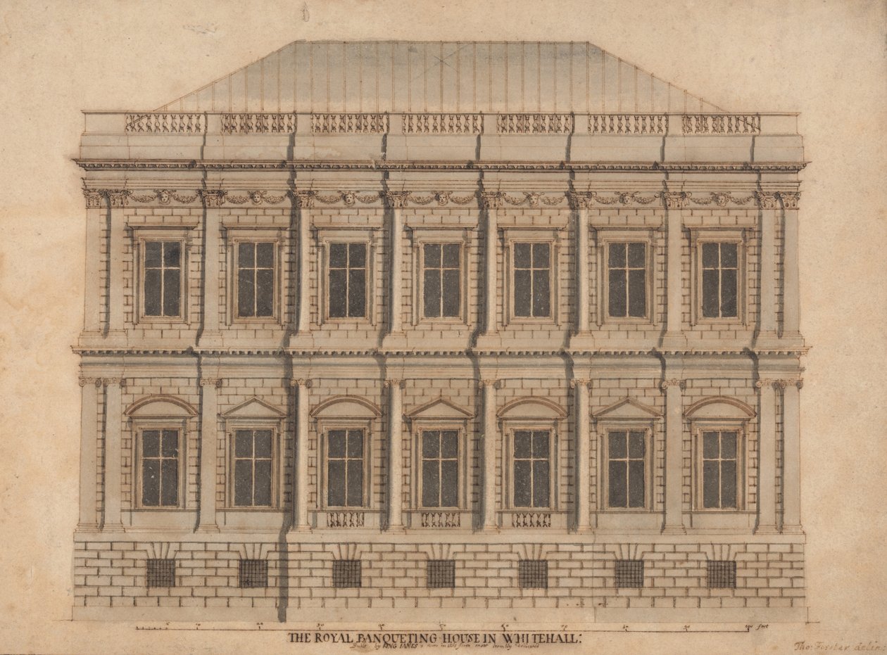 Bankett -ház, Whitehall alkotó: Thomas Forster