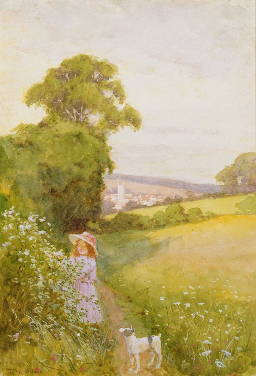 Virágszedés alkotó: Thomas Frederick Mason Sheard