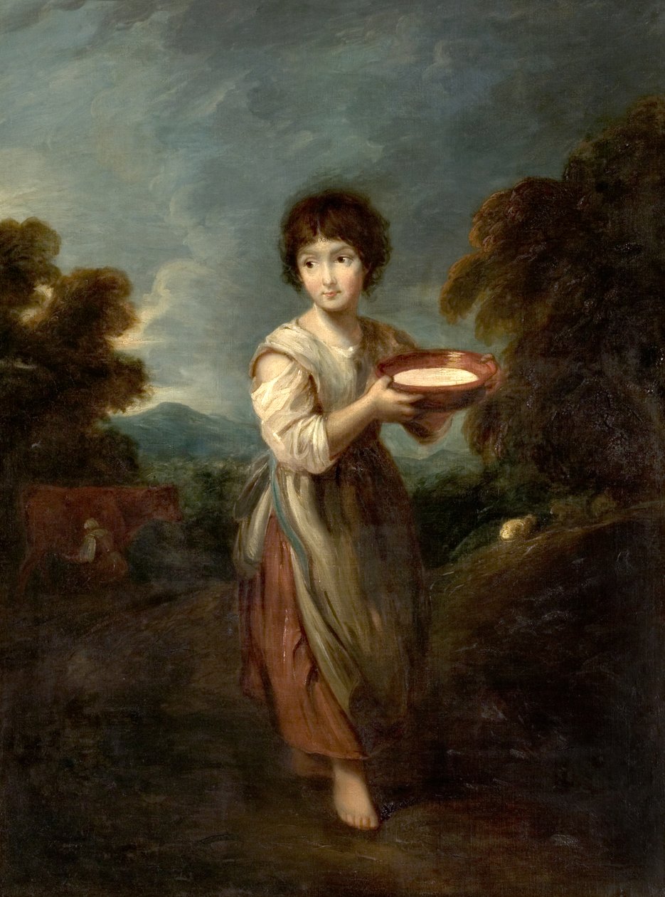 Egy nyaraló lány alkotó: Thomas Gainsborough