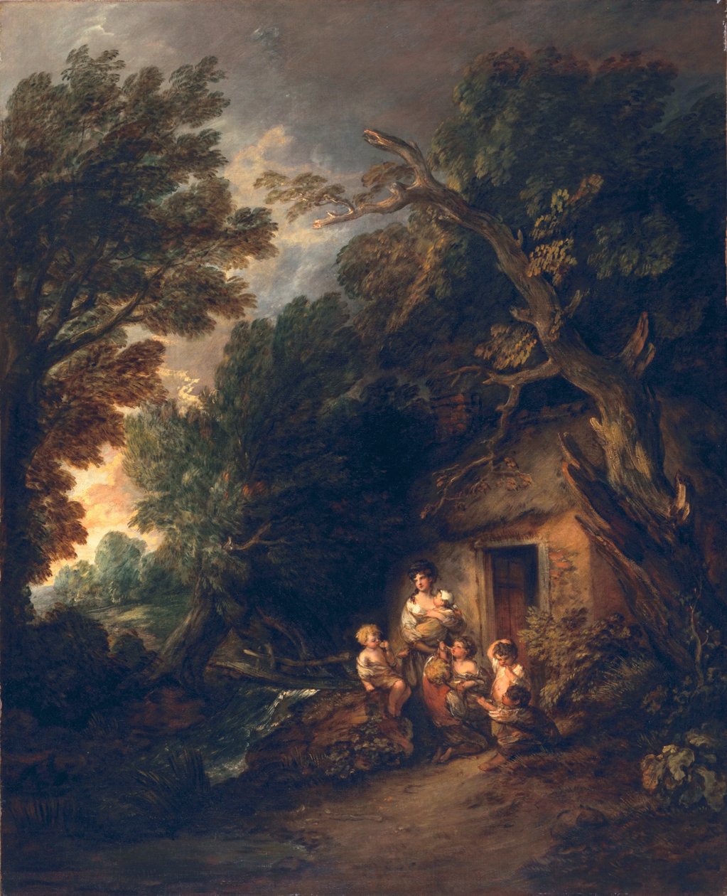 Víkendház ajtó, 1780 körül alkotó: Thomas Gainsborough