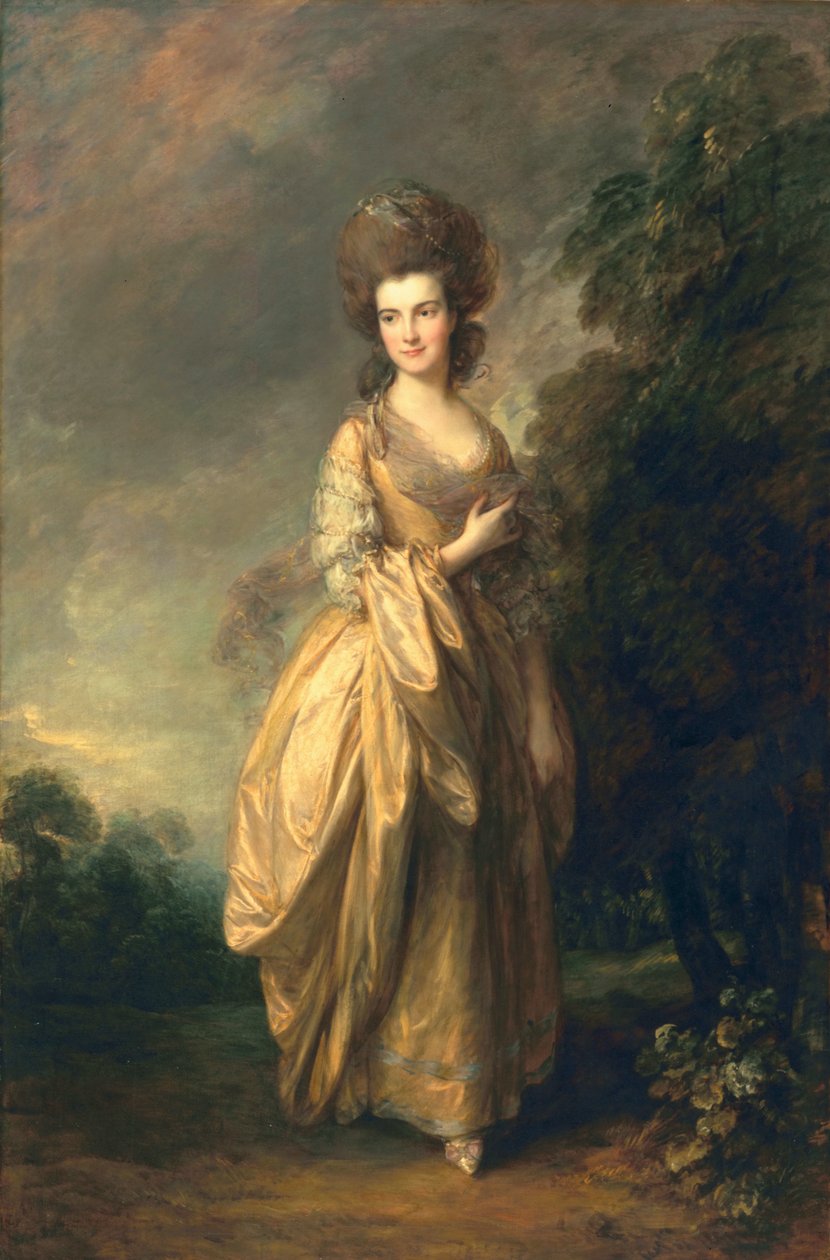Elizabeth Beaufoy, később Elizabeth Pycroft, 1780 körül alkotó: Thomas Gainsborough
