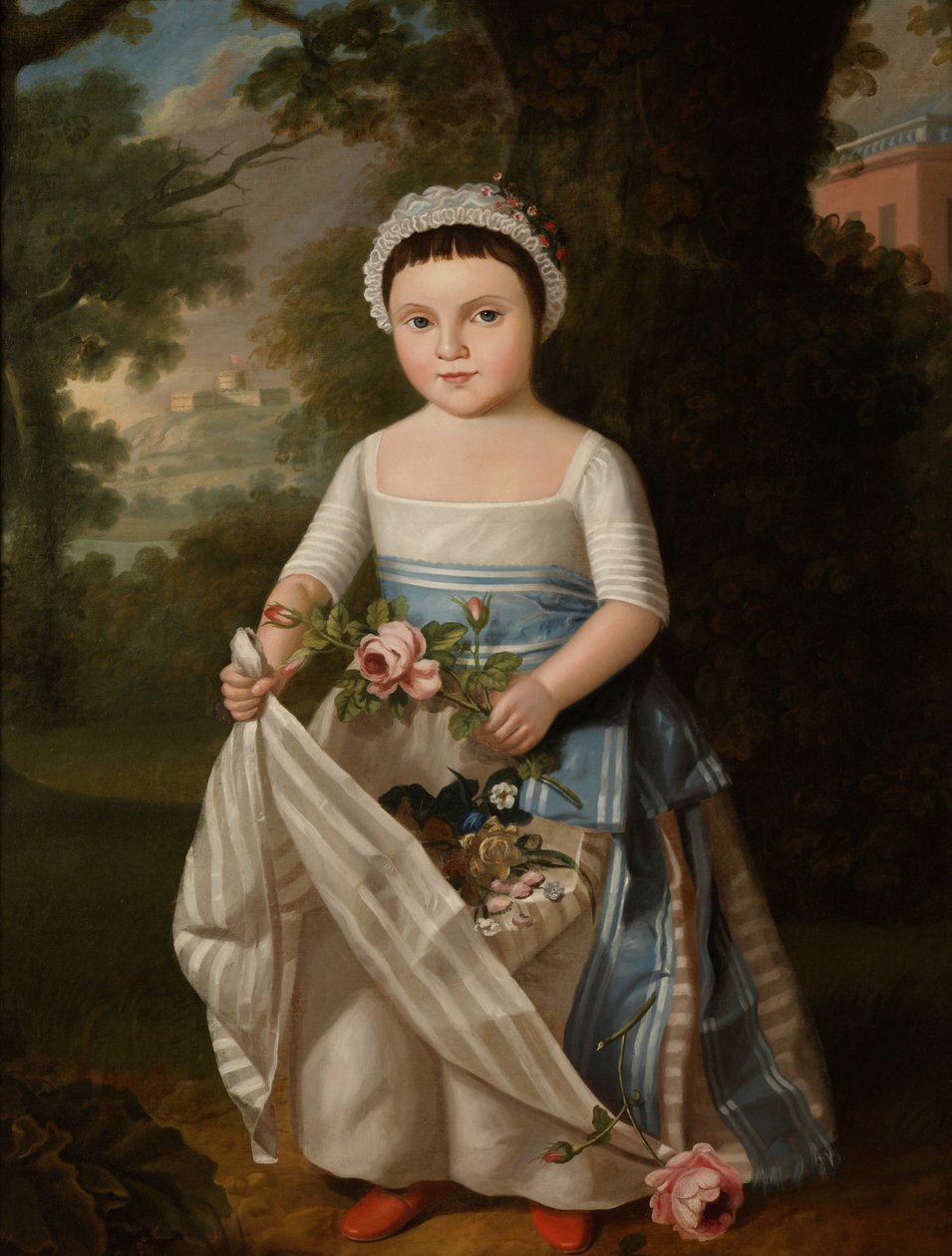 Lány rózsákkal alkotó: Thomas Gainsborough
