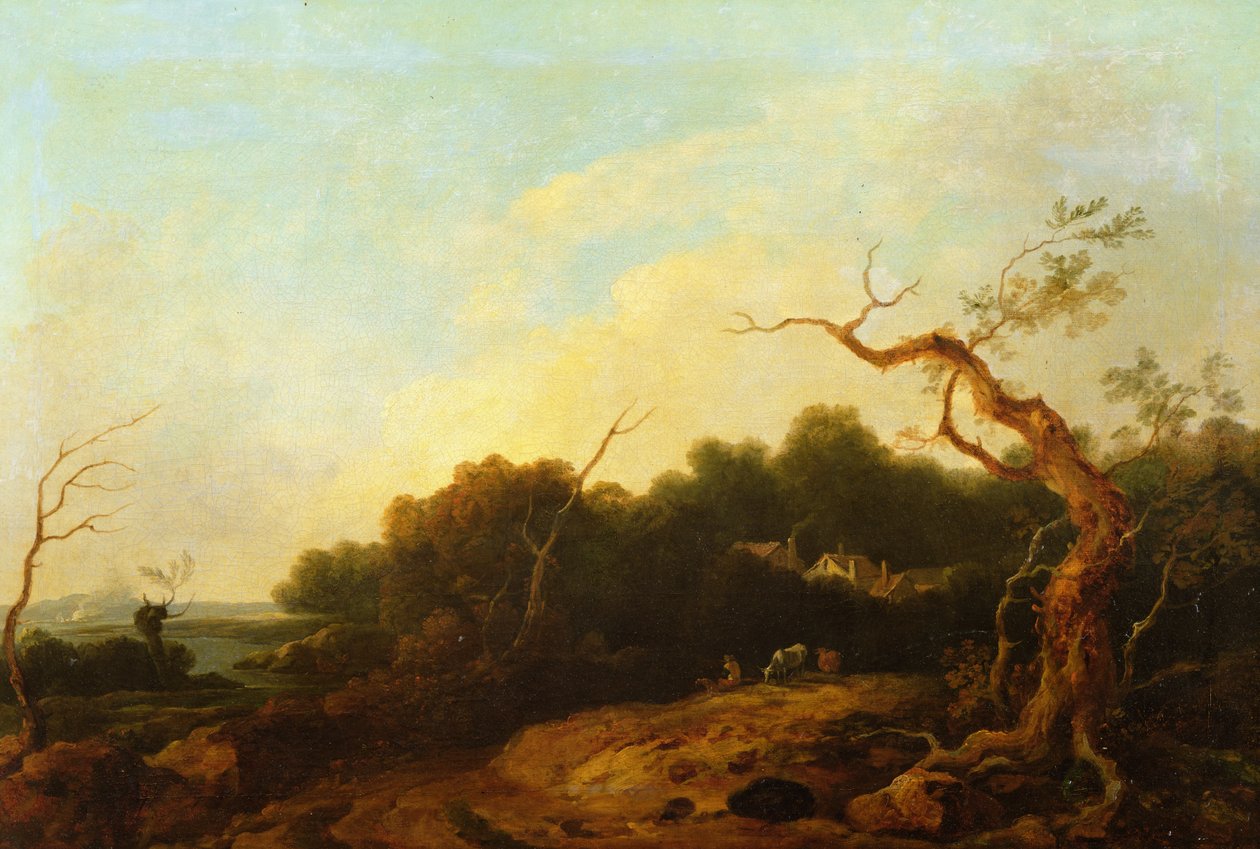 Táj, 1750 körül alkotó: Thomas Gainsborough