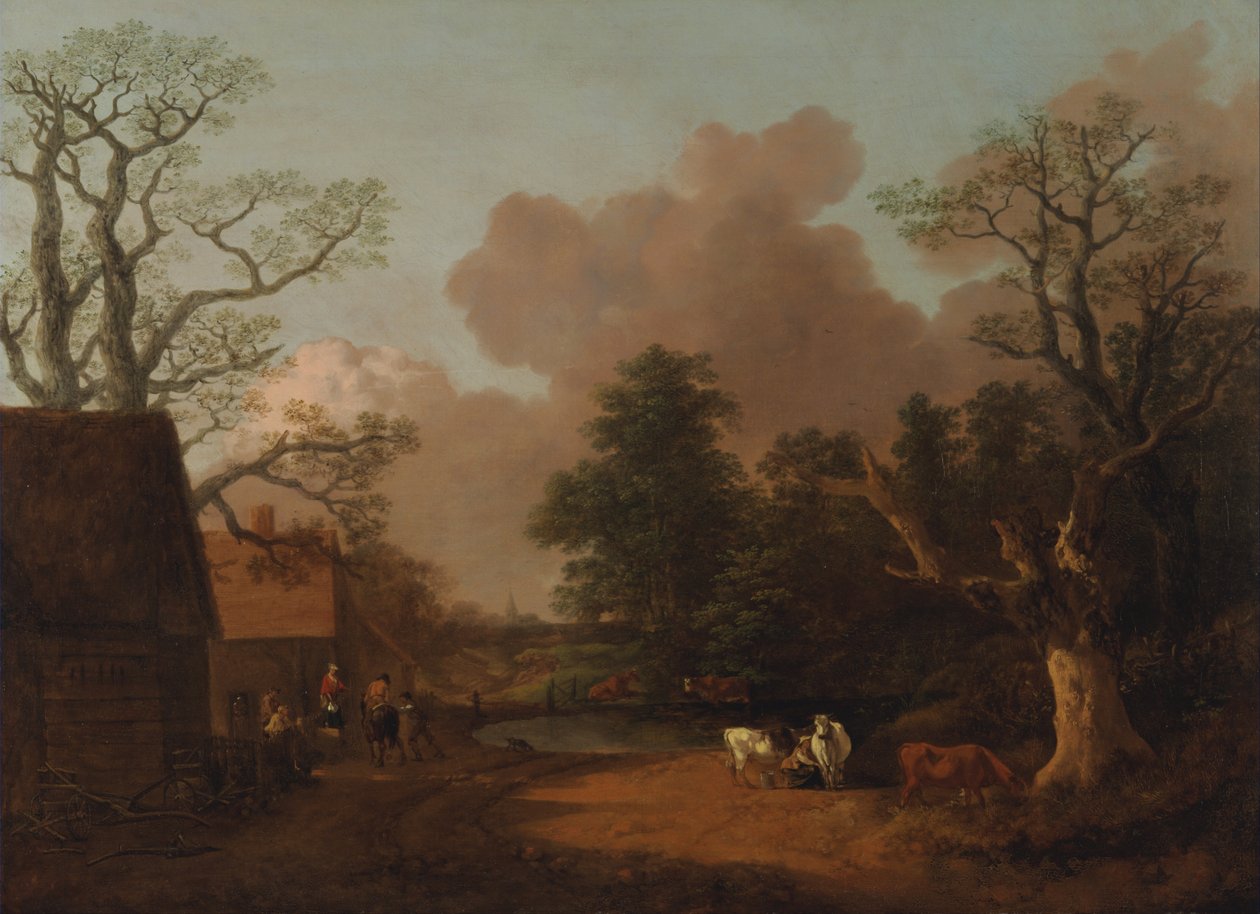 Táj Milkmaid alkotó: Thomas Gainsborough