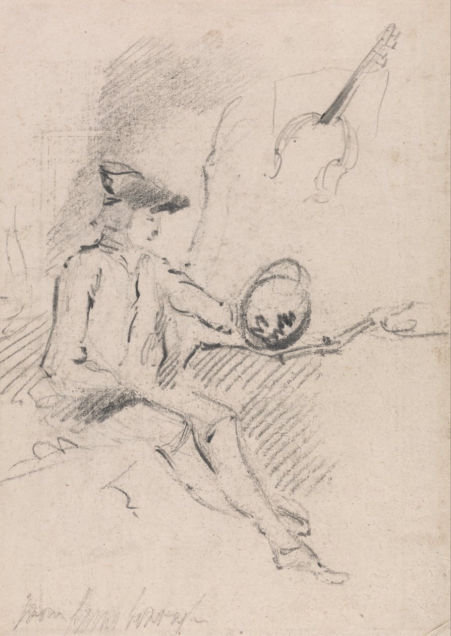 Férfi Claude üveggel alkotó: Thomas Gainsborough