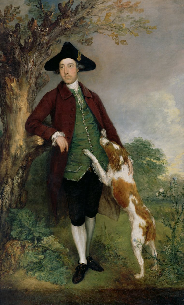 George Venables Vernon, 2. Lord Vernon portréja, 1767 alkotó: Thomas Gainsborough