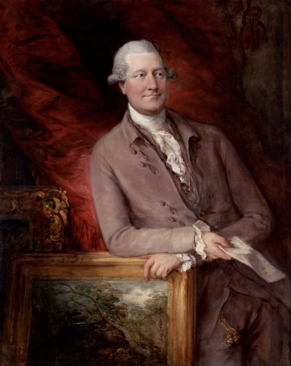 James Christie arcképe (1730 alkotó: Thomas Gainsborough