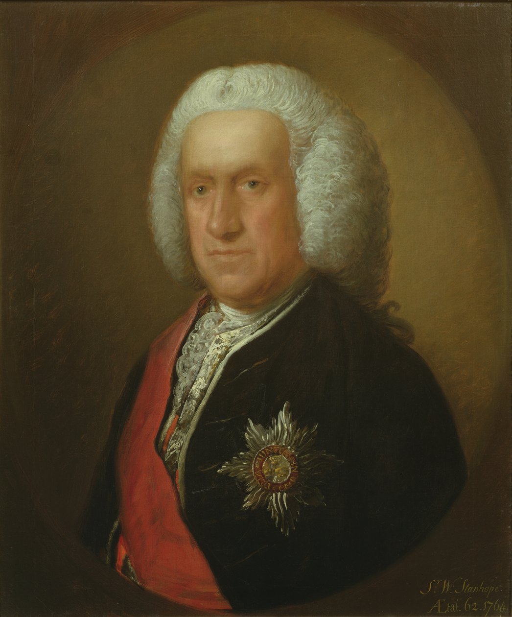 William Stanhope portréja, 1764 alkotó: Thomas Gainsborough