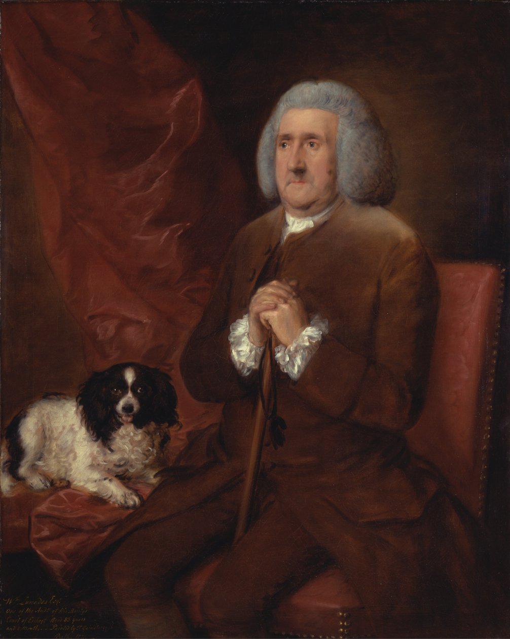 William Lowndes, őfelsége pénzügyőrsének könyvvizsgálója alkotó: Thomas Gainsborough
