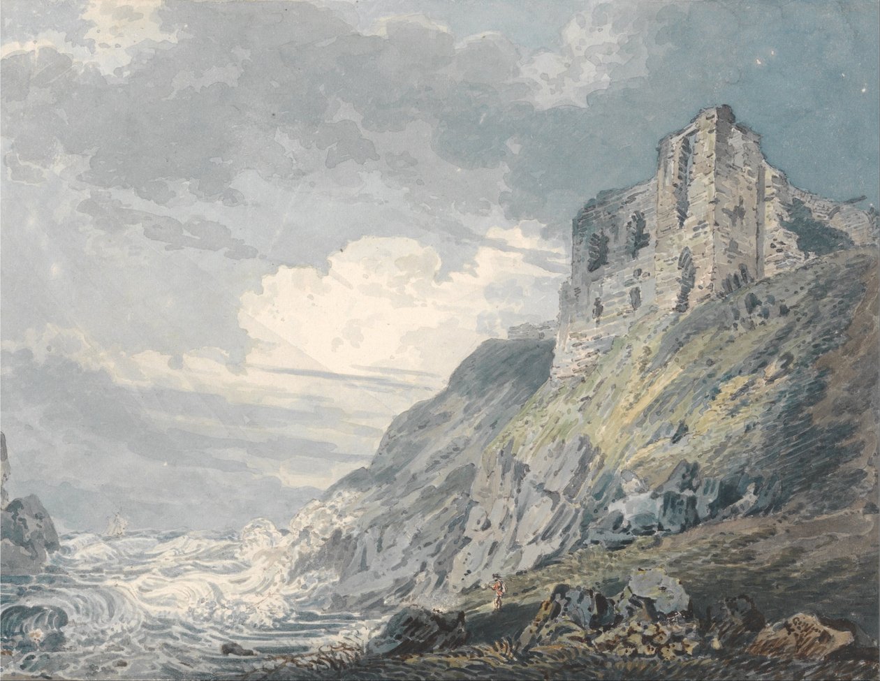 Findlater kastély, Banff alkotó: Thomas Girtin