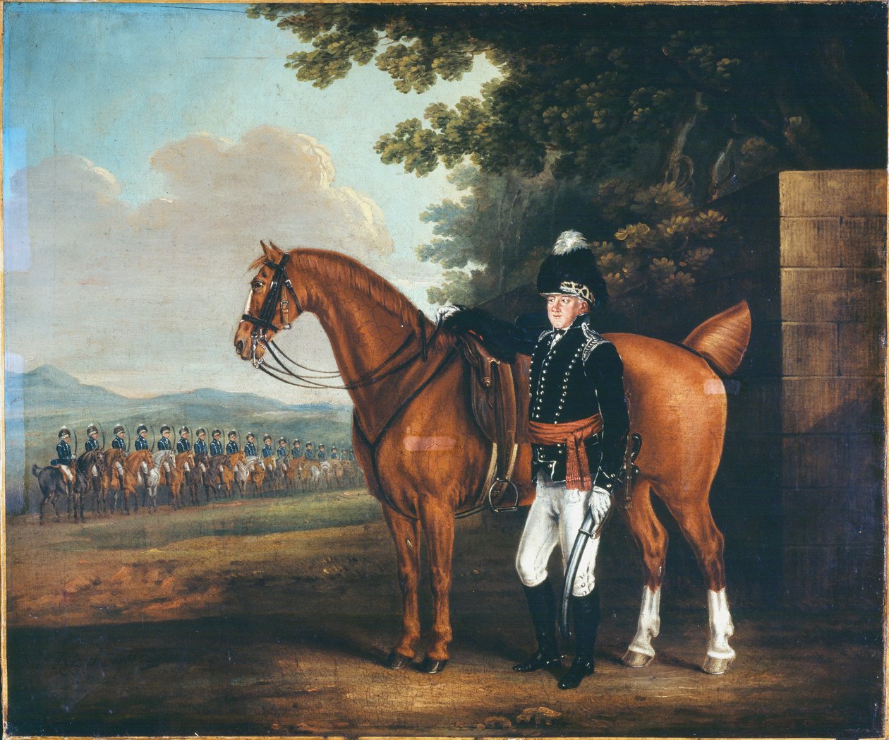 Thomas Cooper Everitt ezredes, 1800 alkotó: Thomas Gooch