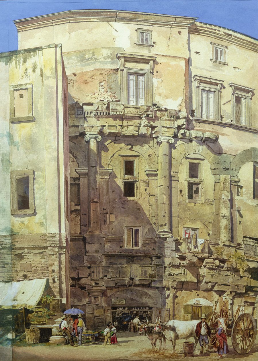 Marcellus Színház, Róma alkotó: Thomas Hartley Cromek