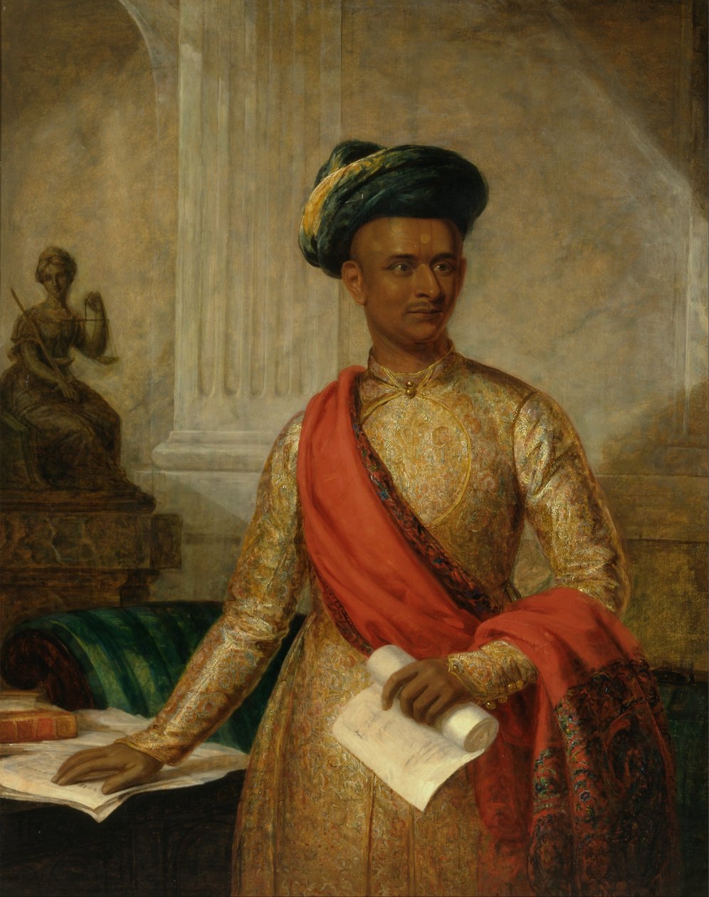 Purniya, Mysore miniszterelnöke alkotó: Thomas Hickey