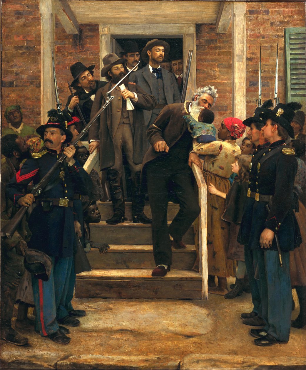 John Brown utolsó pillanatai alkotó: Thomas Hovenden