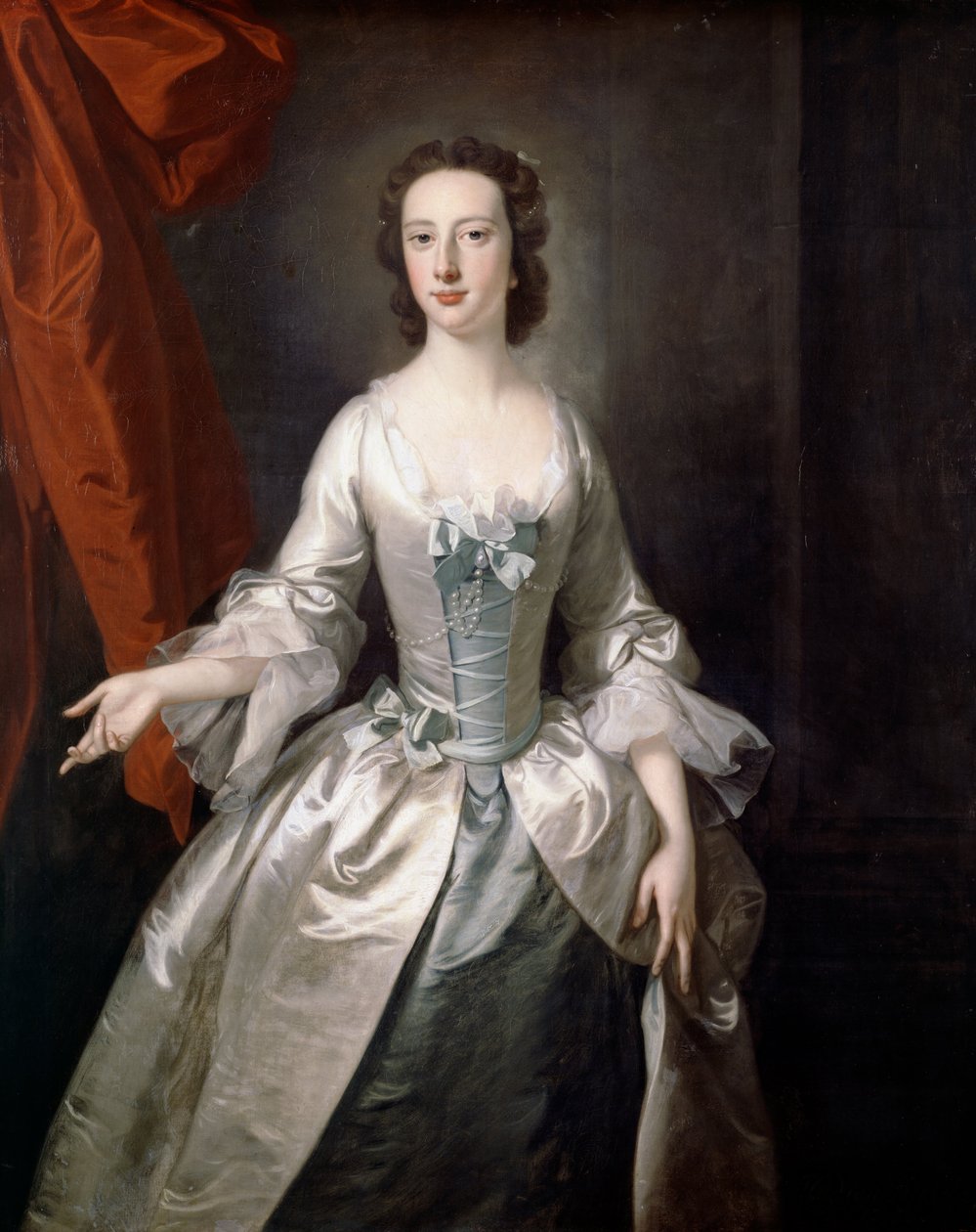 Egy hölgy portréja alkotó: Thomas Hudson