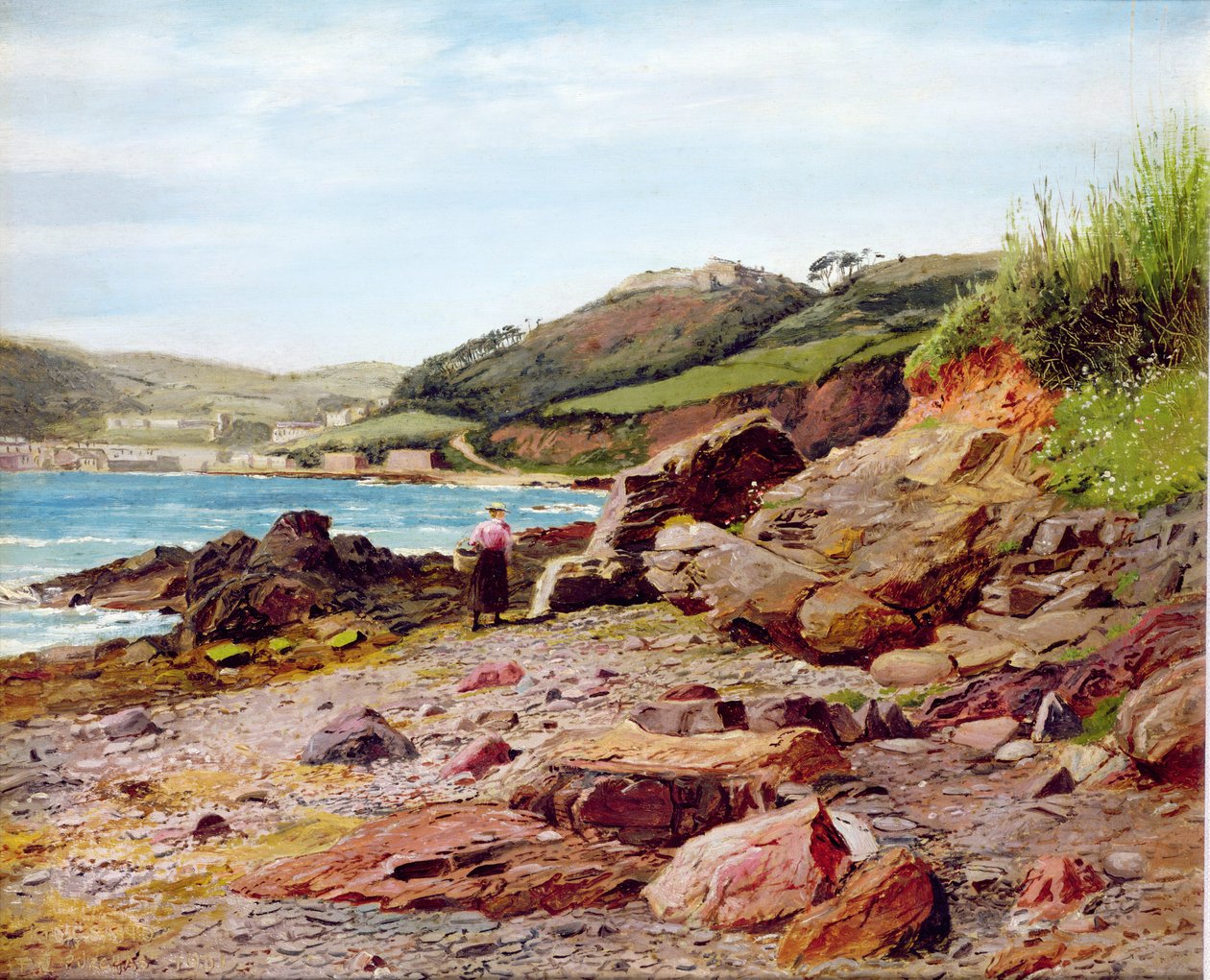Kingsland, Cornwall a Pickle Pointból alkotó: Thomas J. Purchas