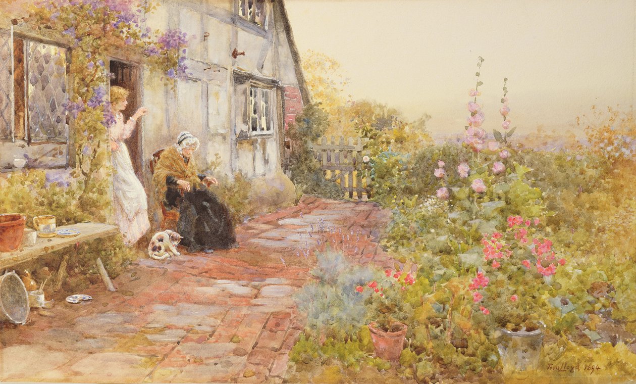 Nagymama, 1894 alkotó: Thomas James Lloyd