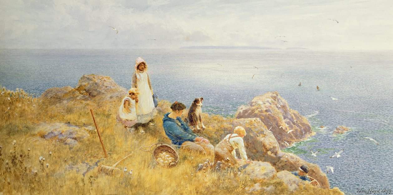 Nyári mulatság, 1899 alkotó: Thomas James Lloyd