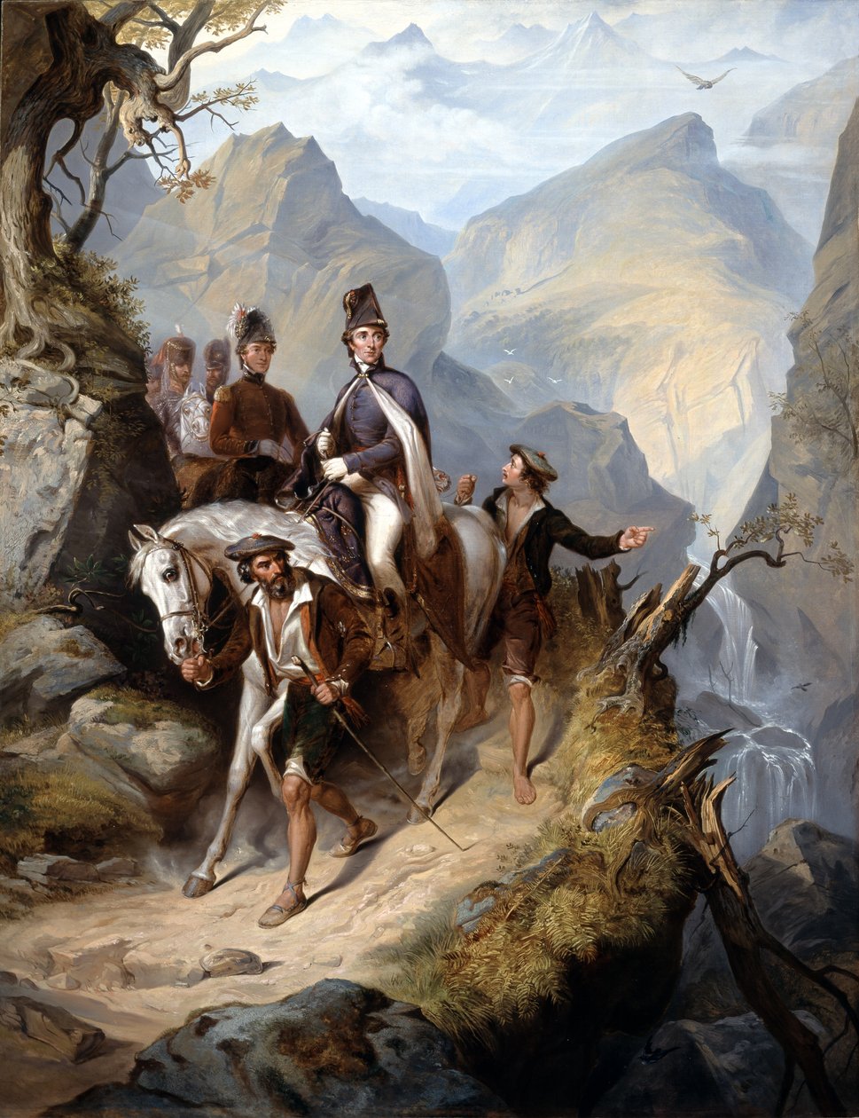 Wellington (1769-1852) Soraurenben, 1813. július 27-én, 1853 körül. alkotó: Thomas Jones