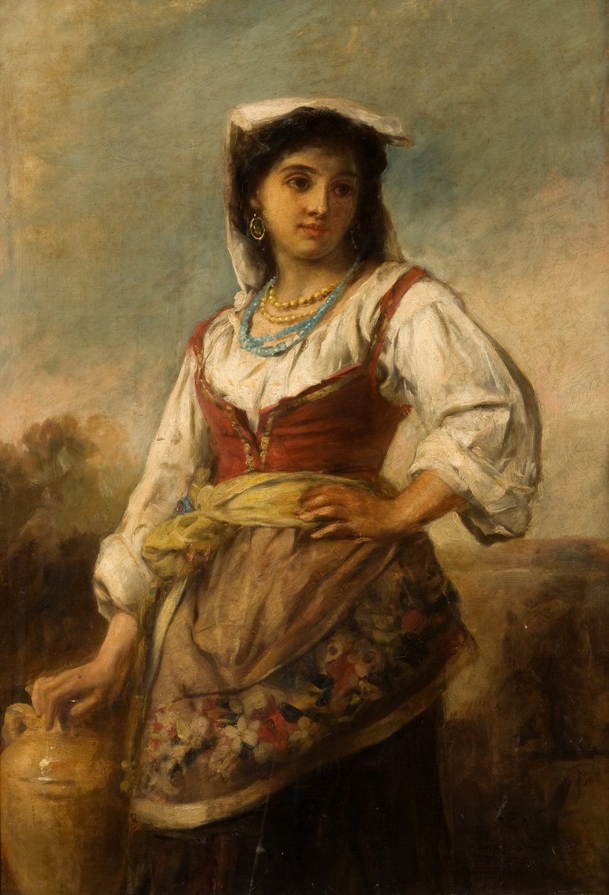 Egy olasz lány alkotó: Thomas Kent Pelham