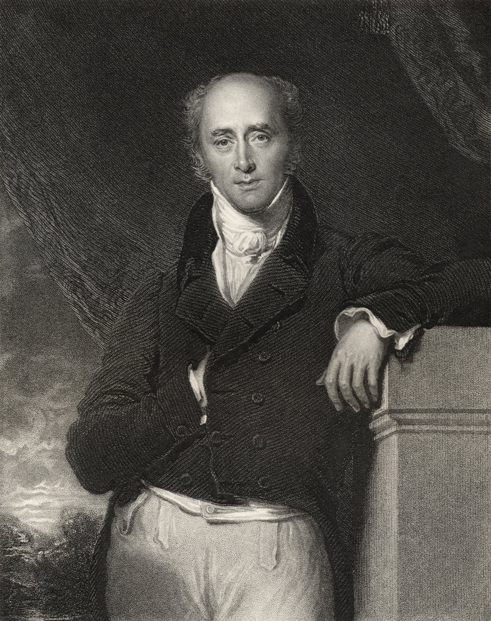 Charles, 2nd Earl Grey, metszett J. Cochran, a National Portrait Gallery III. kötetéből, megjelent 1835 körül alkotó: Thomas Lawrence