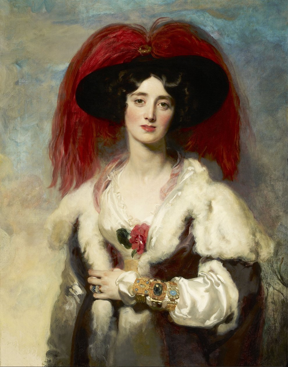 Julia, Lady Peel alkotó: Thomas Lawrence