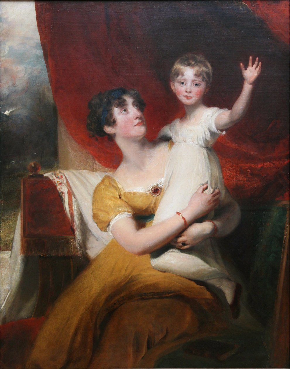 Lady Orde lányával, Anne -nel alkotó: Thomas Lawrence