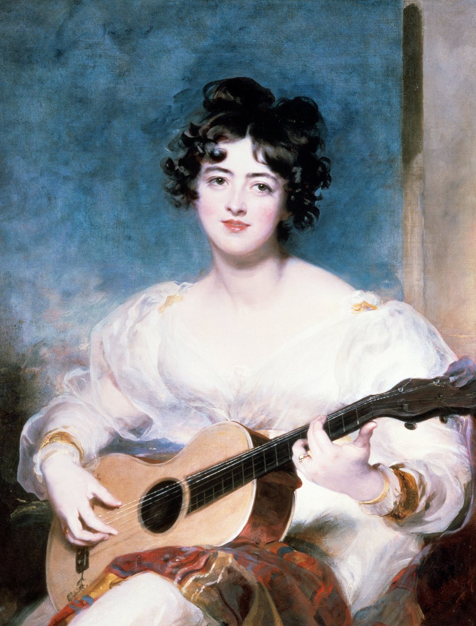 Lady Wallscourt, 1825 alkotó: Thomas Lawrence