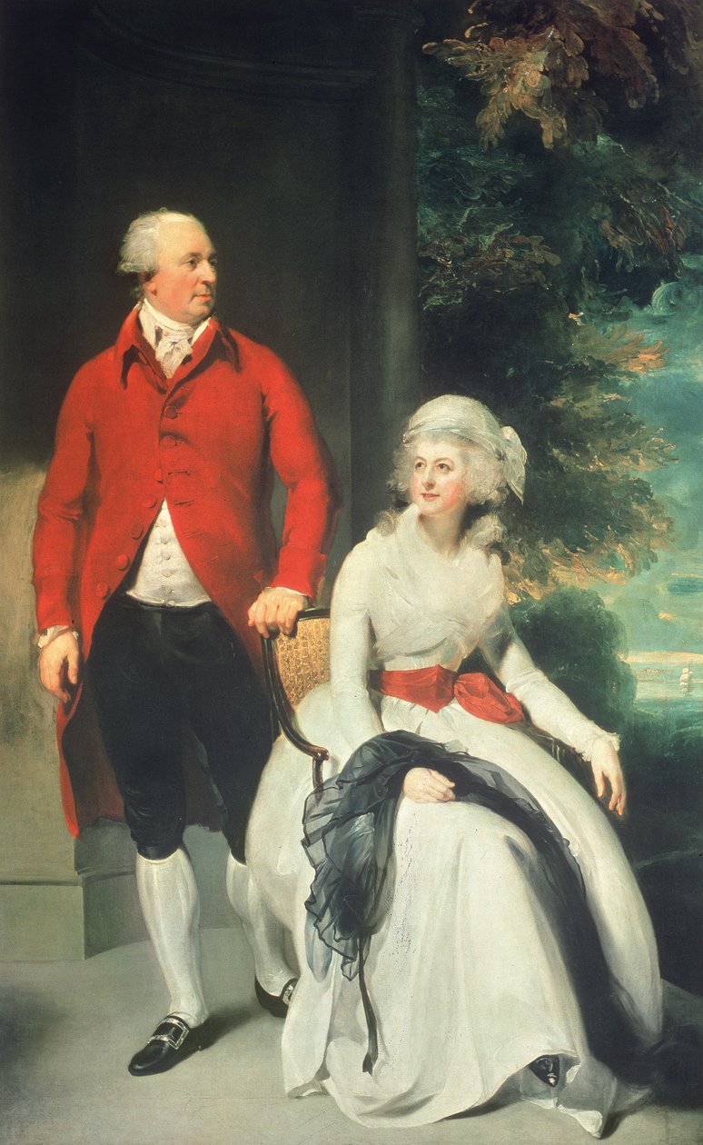 John Julius Angerstein úr (1735-1823) és második felesége, Eliza Payne (1748-1800), 1792. alkotó: Thomas Lawrence