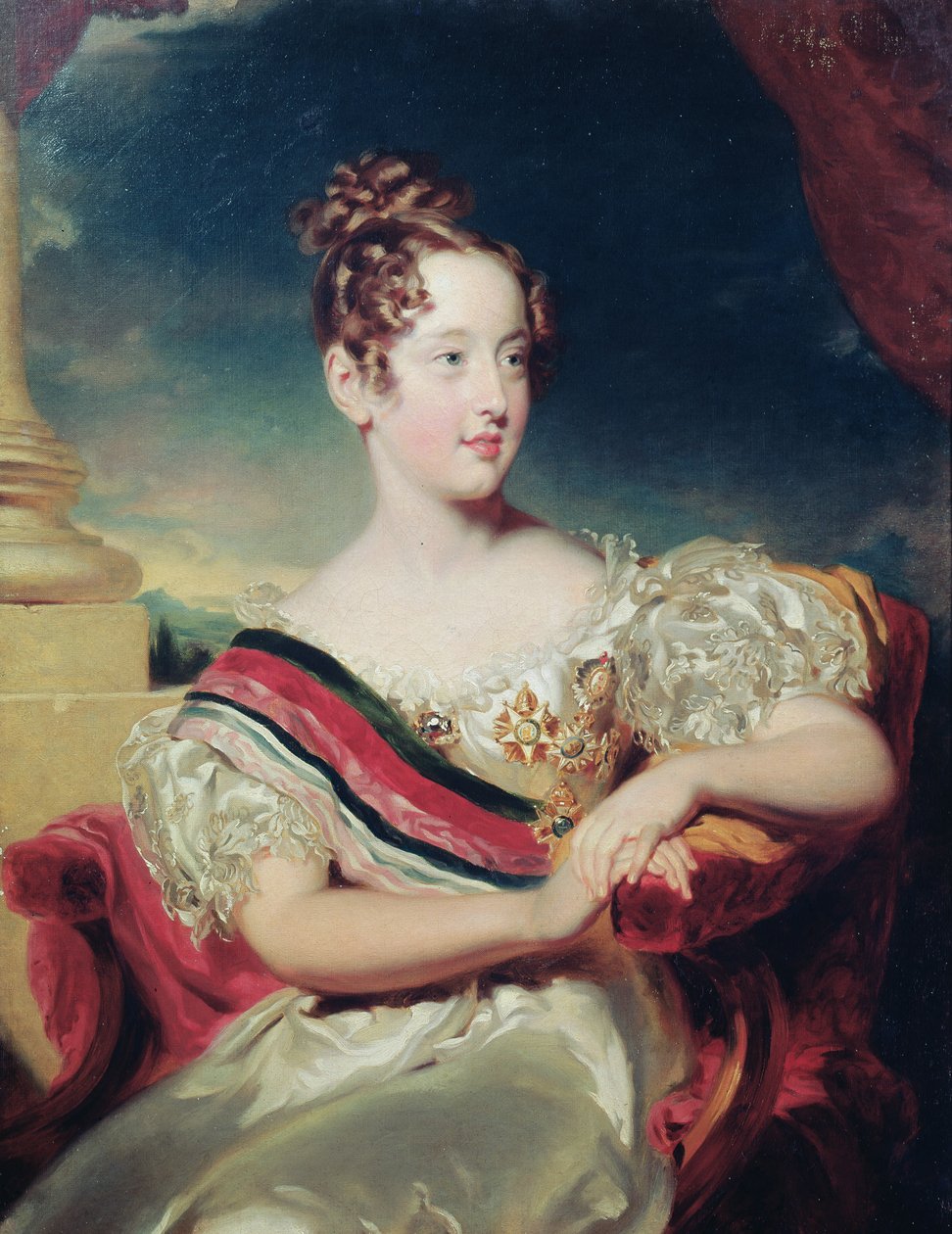 Dona Maria portréja II alkotó: Thomas Lawrence