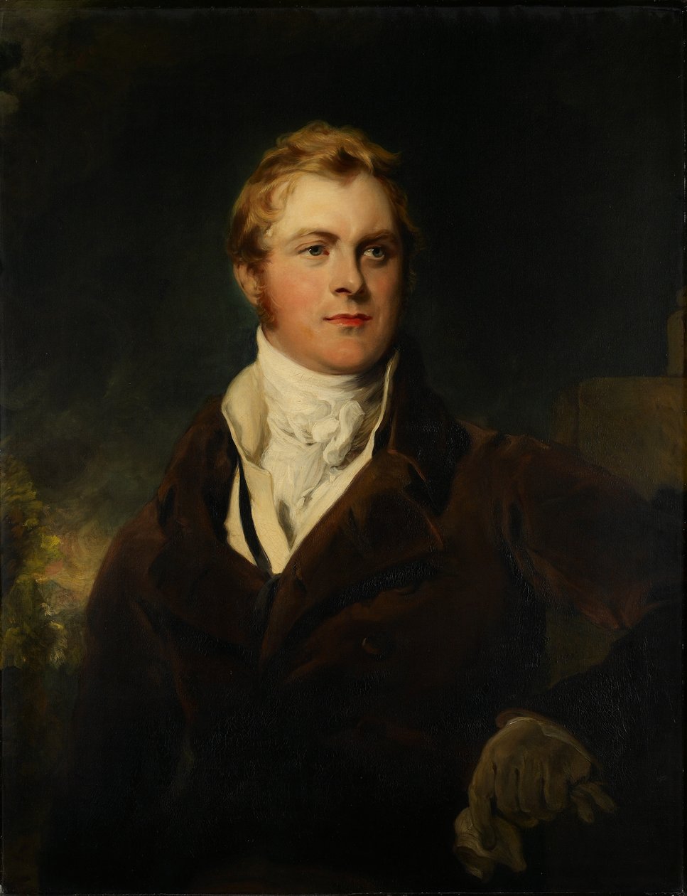 Frederick John Robinson, Ripon első grófjának portréja, 1820 körül alkotó: Thomas Lawrence